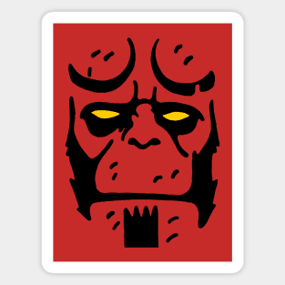 HELLBOY GIANT FACE Magnet